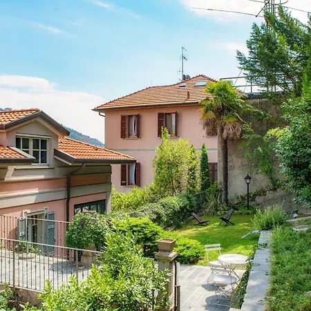 I D'a Charming Penthouse - View- Como- House-130 Mt-2 Double Bedrooms And 2 Double Bathrooms A Spacious Living Room-full Equipped Kitchen-private Garden And Terrace-private Covered Parking * Como